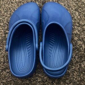 Unisex Blue Slip-On CROCS ShoesM7 W9